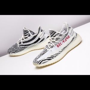 Zebra yeezys